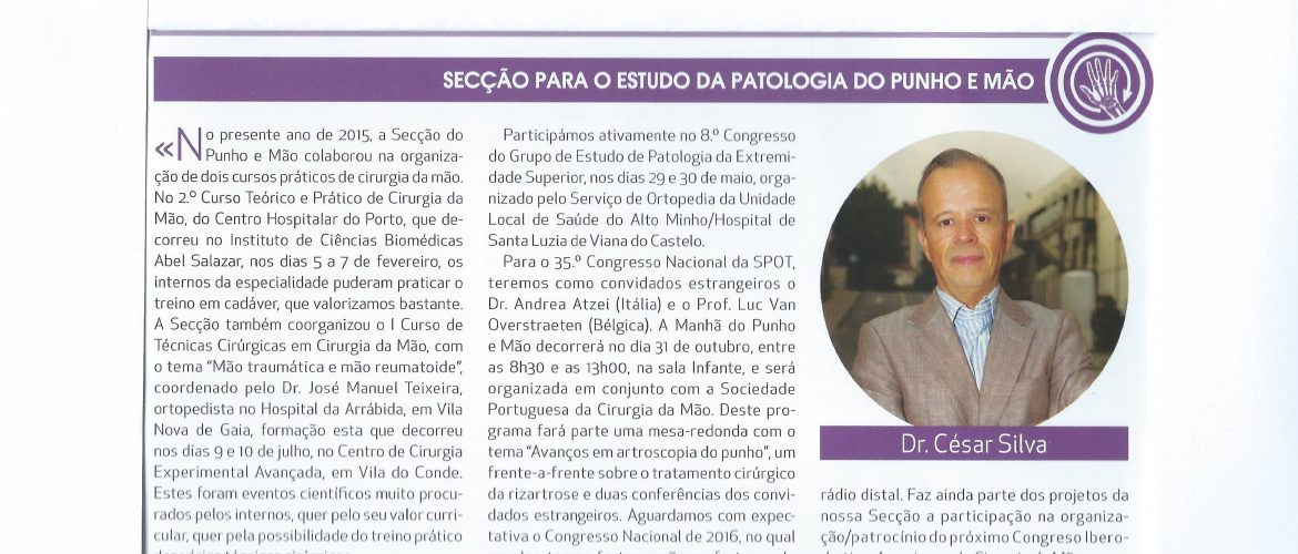 entrevista a césar silva - para o estudo de punho e mão